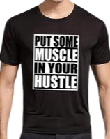 Men's Fitness Shirt - Hustle